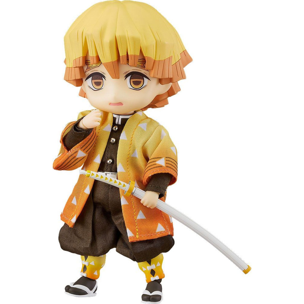 ZENITSU AGATSUMA FIGURA 14 CM KIMETSU NO YAIBA DEMON SLAYER NENDOROID DOLL